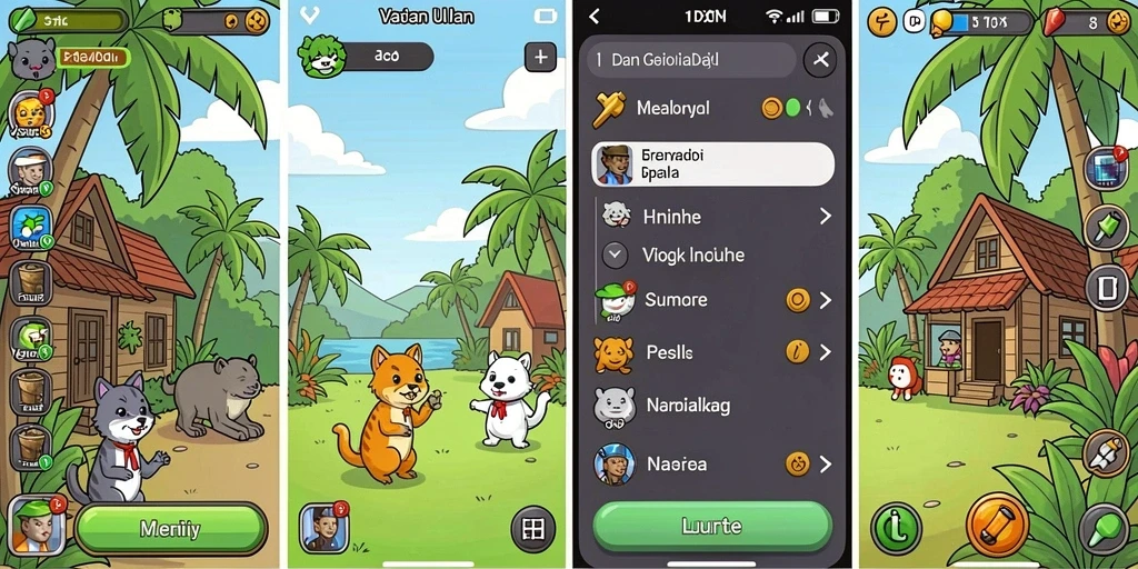 Tangkapan layar menggambarkan fitur multiplayer yang menarik.
