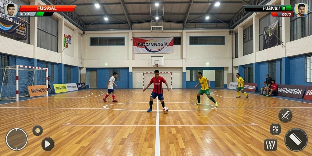 Statistik tim yang diperbarui secara real-time.