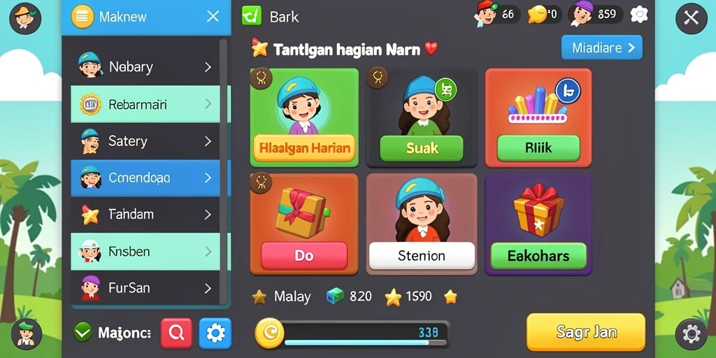 Gameplay yang menyenangkan dan interaktif.