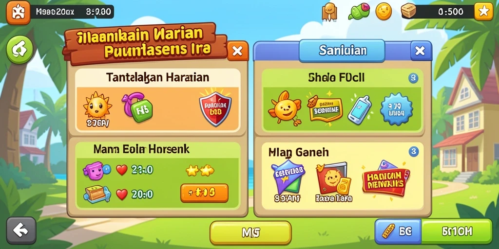 Fitur sosial yang memungkinkan interaksi dengan pemain lain.