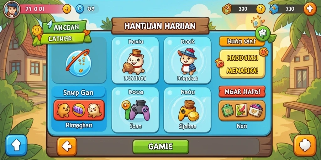 Pengalaman bermain yang aman dan menyenangkan.