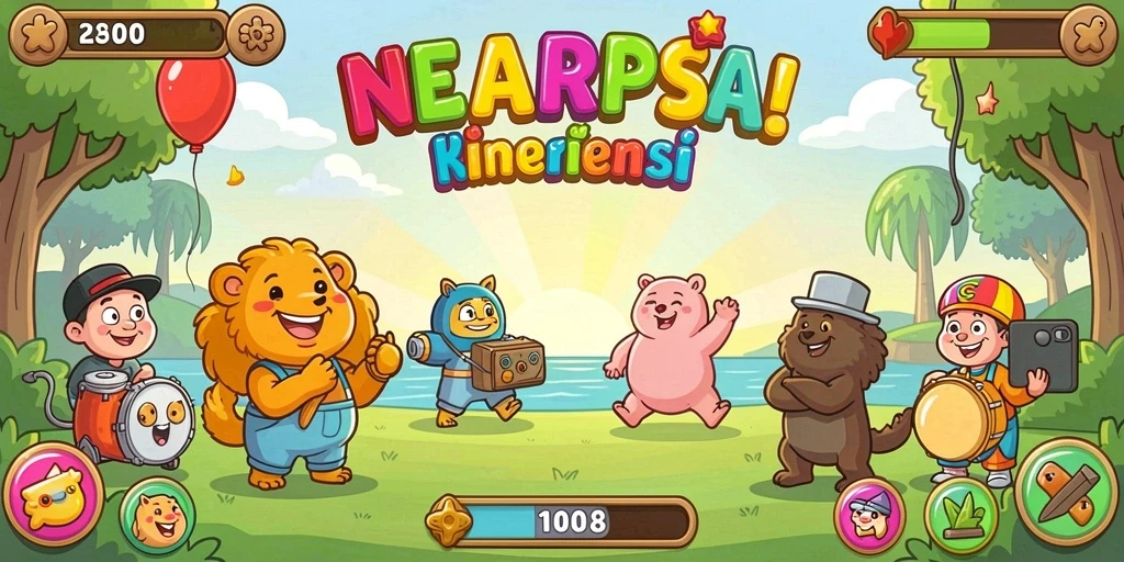 Screenshot dari karakter baru yang menarik di NAGA11.