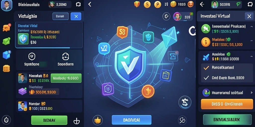 Screenshot fitur chat yang memudahkan interaksi antar pemain.