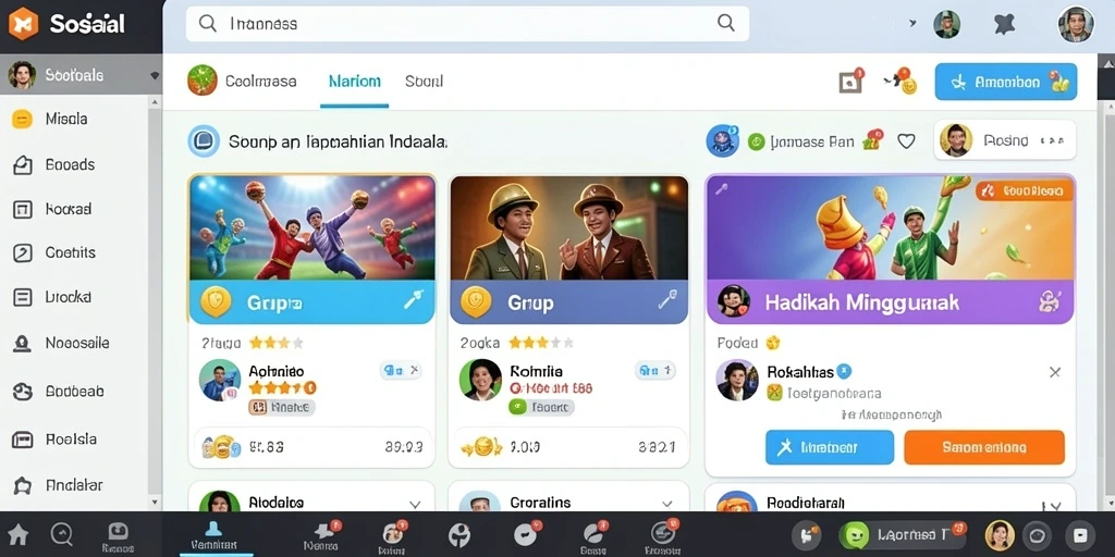Screenshot memperlihatkan pemain berkolaborasi dalam misi.