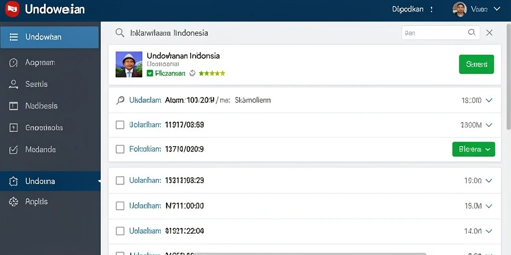 Menu permainan yang interaktif dan mudah digunakan.